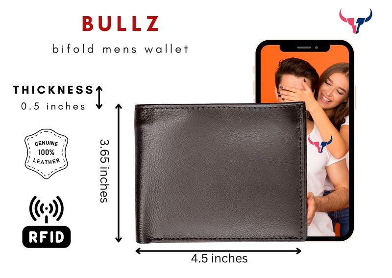 Bifold Mens Wallets 15541BK