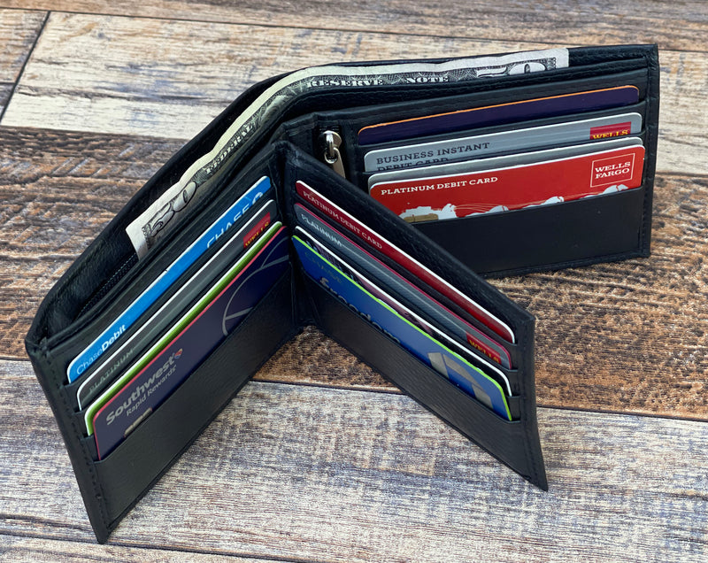 Bifold Mens Wallets 15541BK