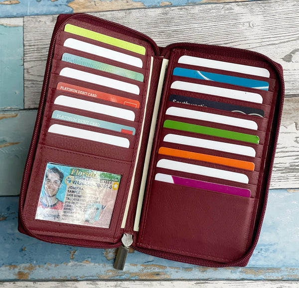 Long credit card holder 729-BK