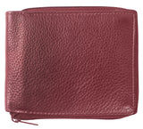 Bullz®  RFID Signal Blocking Zipper Mens Wallet TXB-RF5101