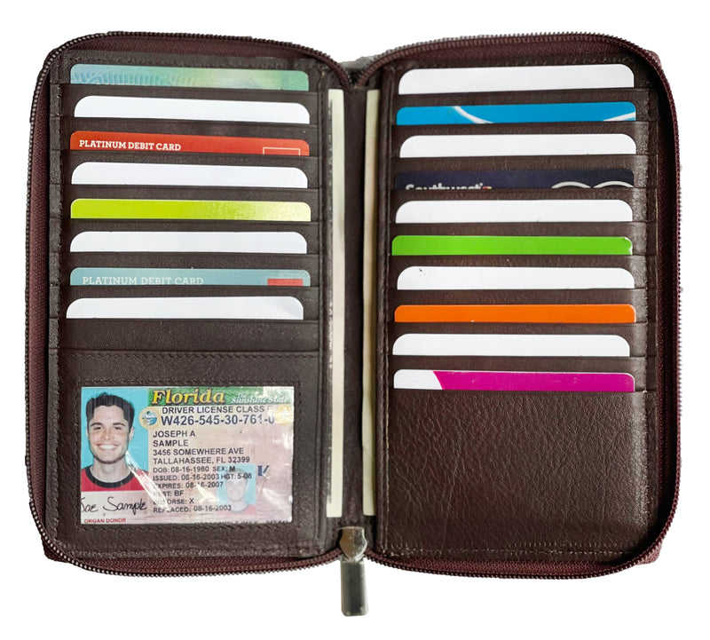 Long credit card holder 729-BK