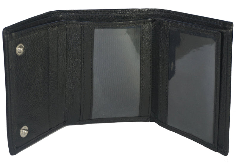 Trifold Mens Wallet TR11-BK