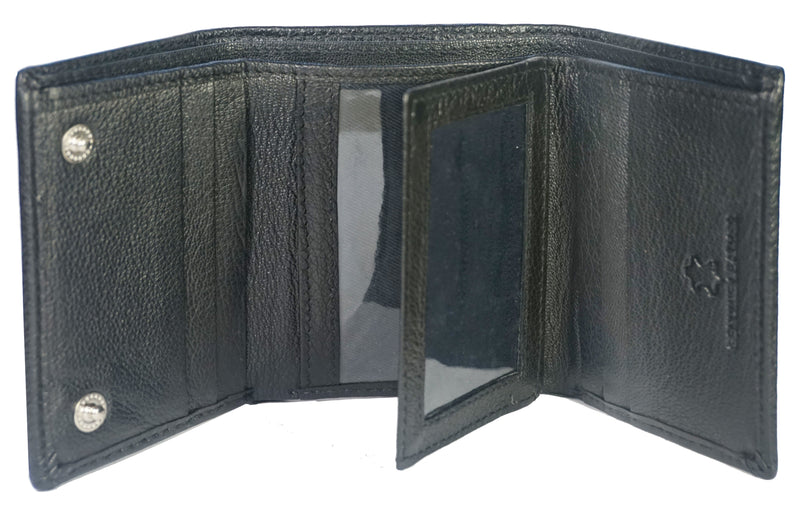 Trifold Mens Wallet TR11-BK