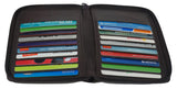 Bullz®  Zip around RFID long credit card holder TXB-RF148