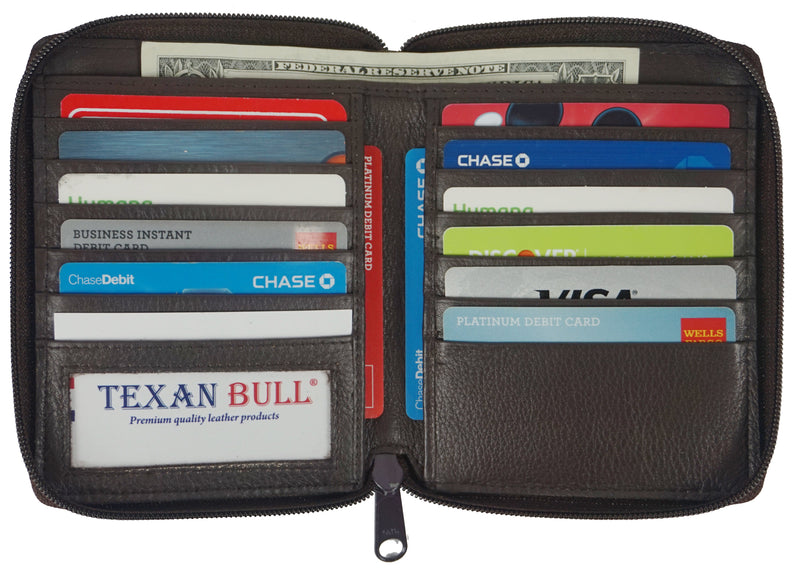 Bullz® RFID Hipster Mens Wallet RF2602-BK