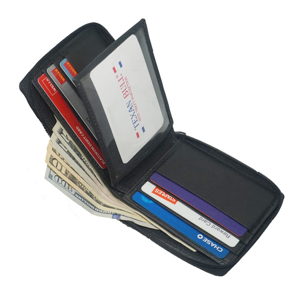 Bullz® FID Zipper Mens Wallet TXB-RF5101